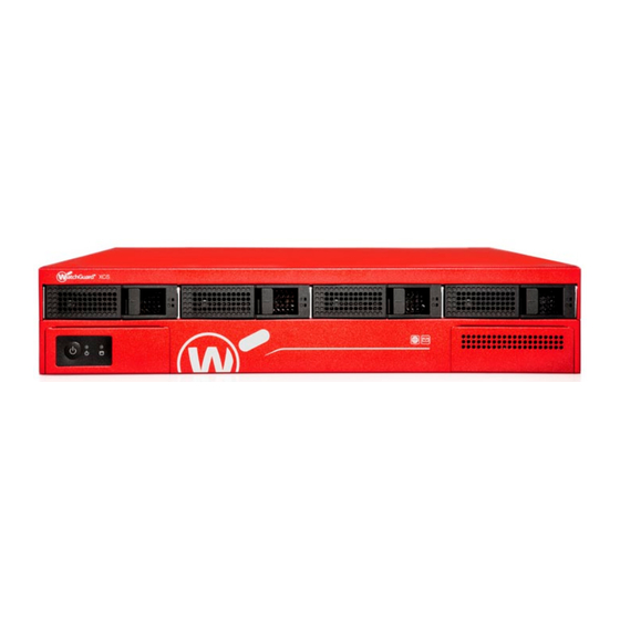 Watchguard XCS 1180 Quick Start Manual