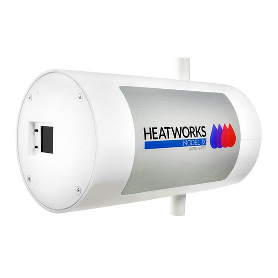 Heatworks MODEL 1X Installation & User Manual