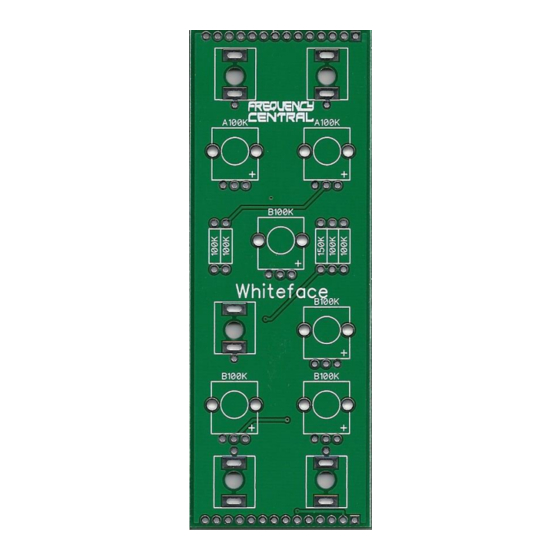 Frequency Central Whiteface Build Documentation