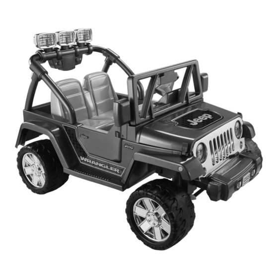 Fisher-Price POWER WHEELS CBG65 Owner's Manual
