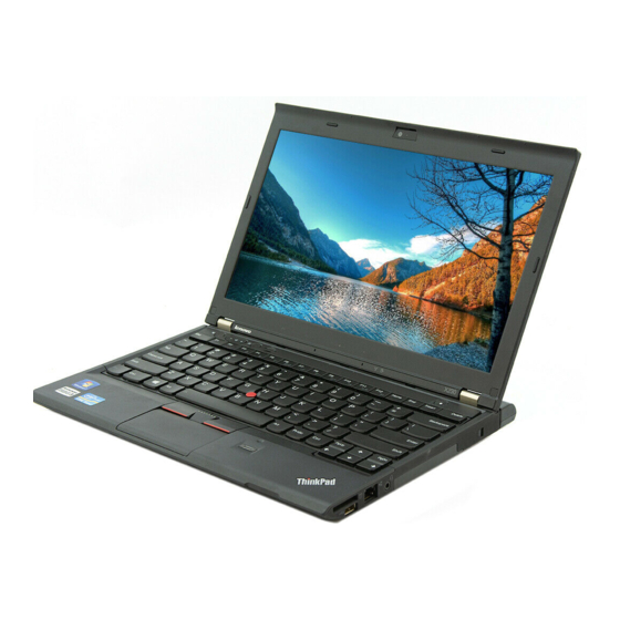 Lenovo ThinkPad X230 Guía Del Usuario