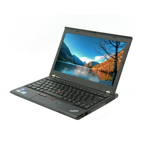 Lenovo ThinkPad X230 Manual D'utilisation