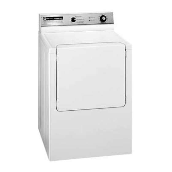 Maytag MDE/MDG16MN Quick Manual
