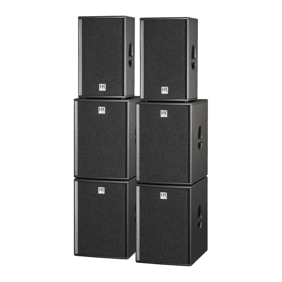 HK Audio actor dx Manual