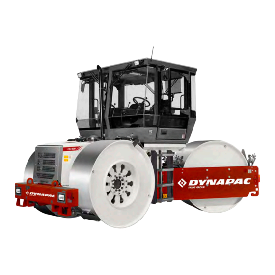 Dynapac CS1400 Instruction Manual