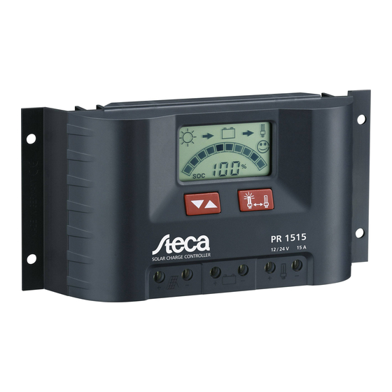 Steca Elektronik PR 1515 Manual