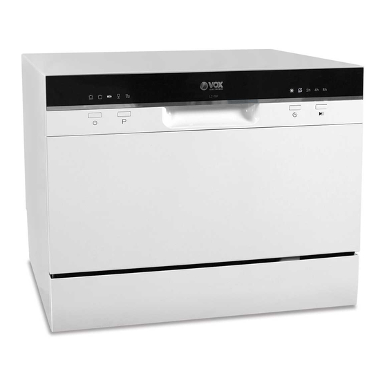 User Manuals: VOX electronics LC-T8 Tabletop Dishwasher