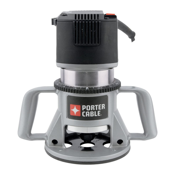 Porter-Cable 7518 Instruction Manual