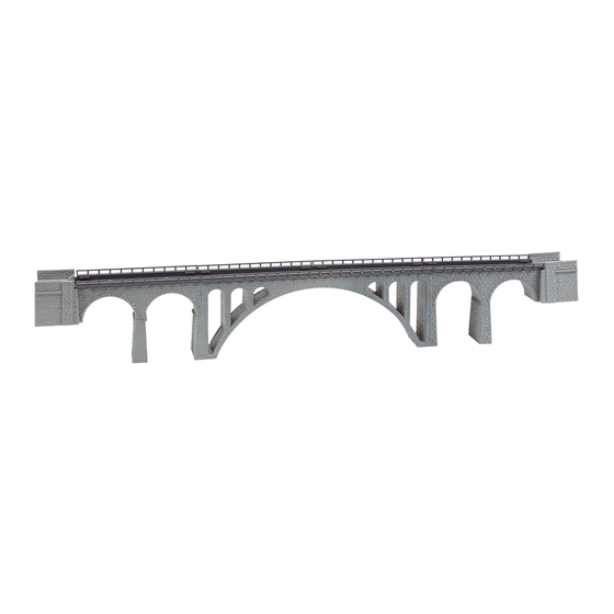 Faller Val Tuoi Viaduct-Set Assembly Instructions Manual