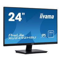 Iiyama ProLite XUB2492HSU-W1 User Manual