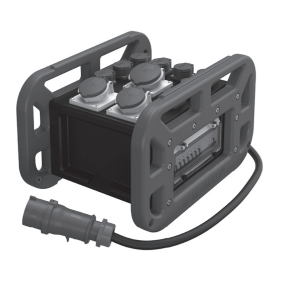 User Manuals: Mennekes EverBOX Grip Power Distribution