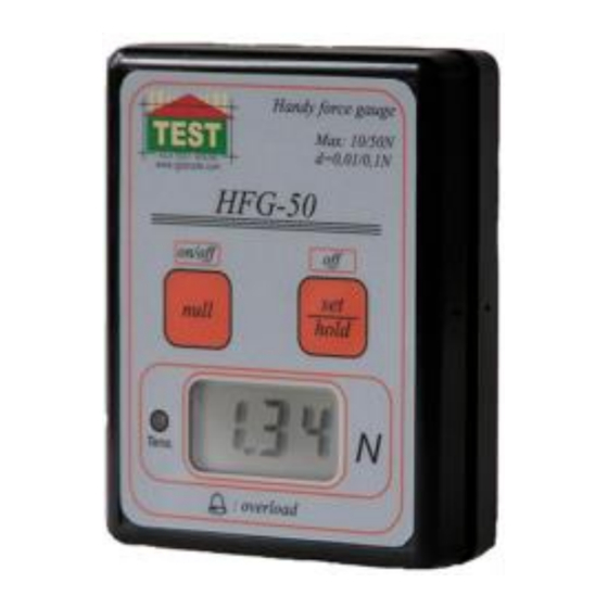 Mactech HFG 50 User Manual