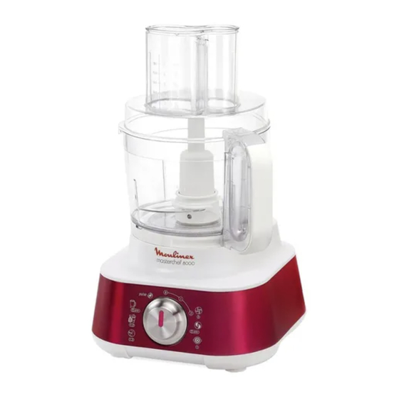 Moulinex MASTERCHEF FP659G Manual