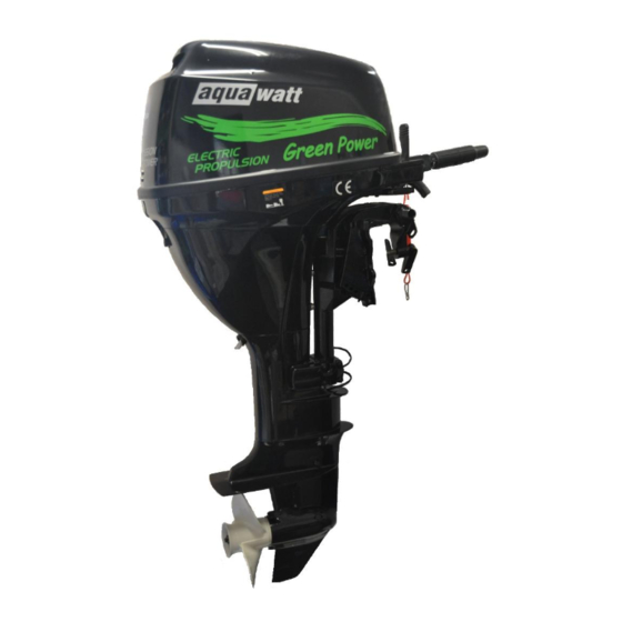 Aquawatt AB13R Operator's Manual