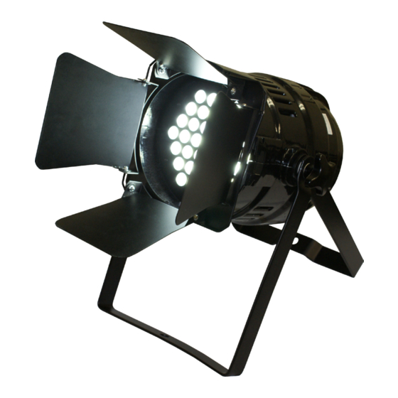 Blizzard Lighting HUSH PAR Theatrik User Manual