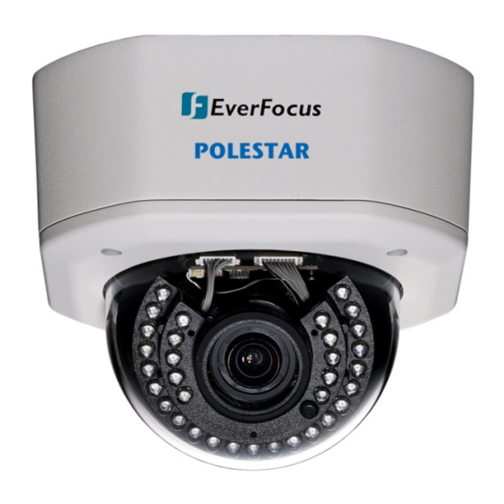 User Manuals: EverFocus POLESTAR EHN7221 Network Camera
