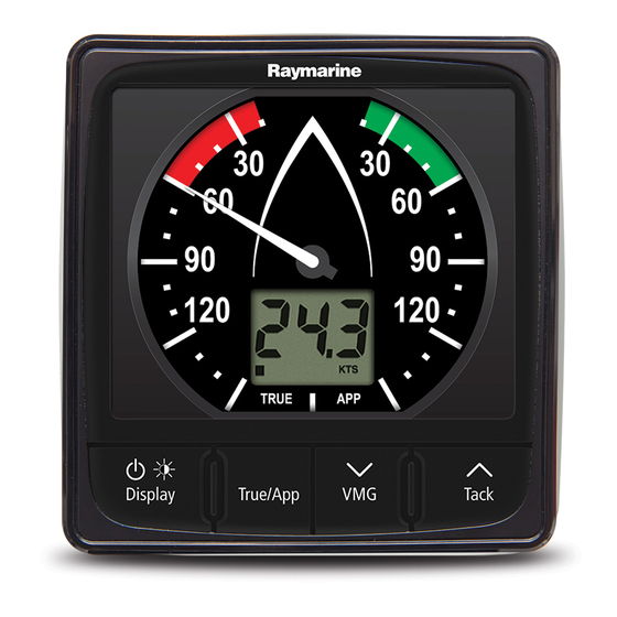 Raymarine i60 wind Installation And Operation Instructions Manual