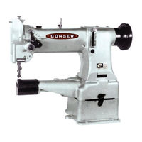 Consew 227R Operating Instructions Manual