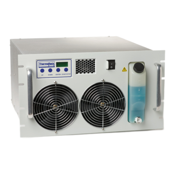 Solid State Cooling Systems THERMORACK 800 Product Manual