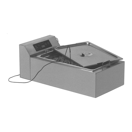 Matfer CHOCO 22 T Instructions For Use Manual