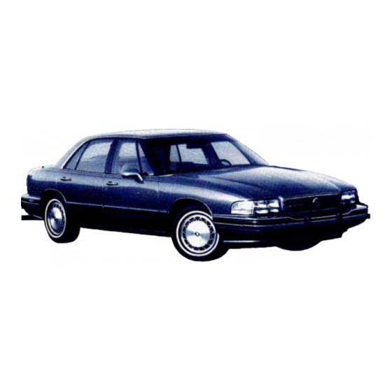 Buick 1993 LeSabre Manuals