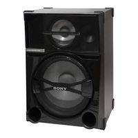 Sony SS-SHAKE77 Service Manual