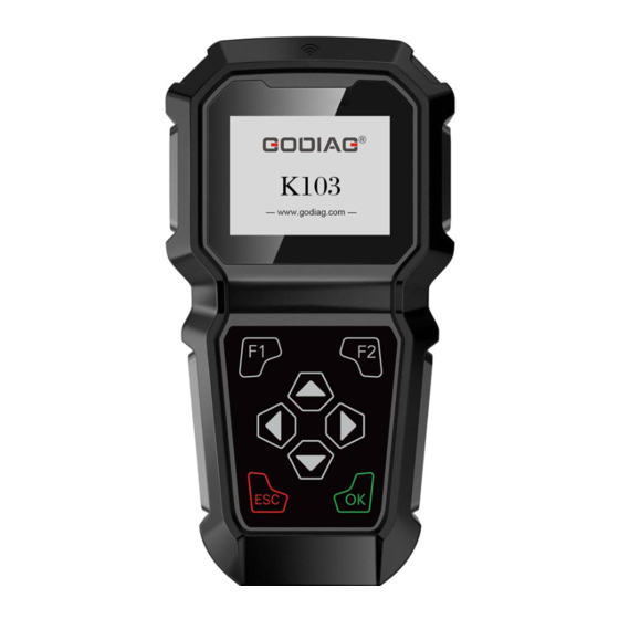 GODIAG K103 User Manual
