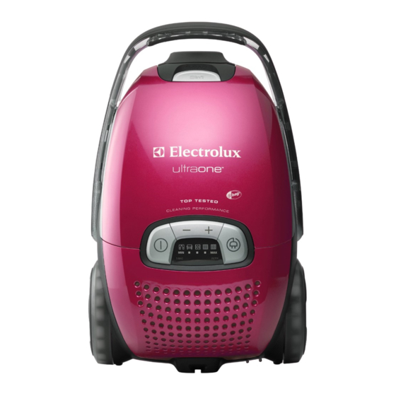 Electrolux ULTRAONE Z8822R Operating Instructions Manual