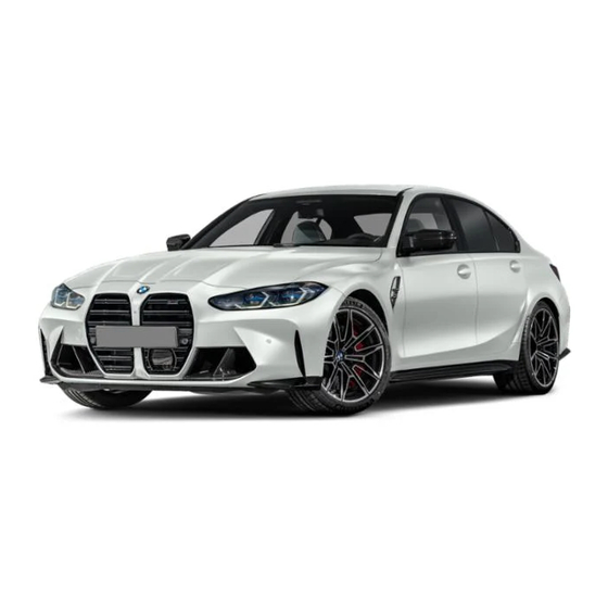BMW M3 SEDAN Owner's Manual