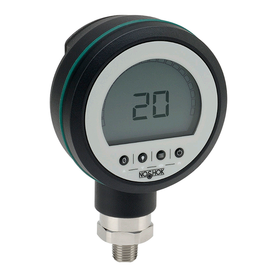 NOSHOK PGE20 Series User Manual