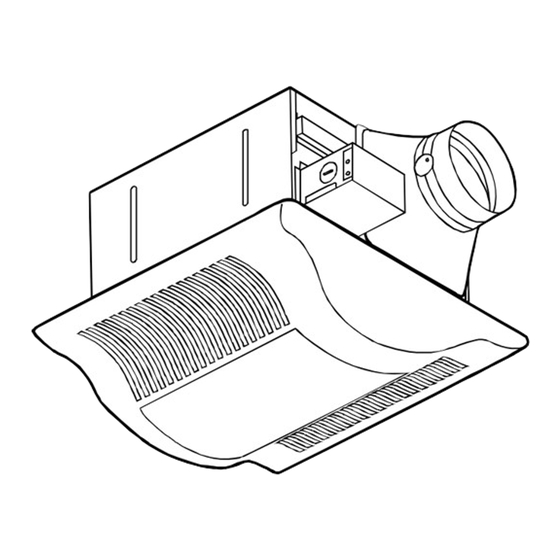 Panasonic FV-11VFL2 Installation Instructions Manual
