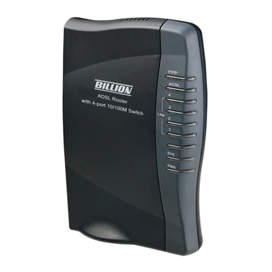 Billion BIPAC-5100 User Manual