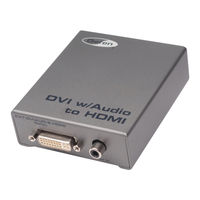 Gefen EXT-DVIAUD-2-HDMI User Manual