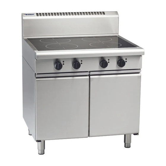 Waldorf IN8400E Installation And Operation Manual