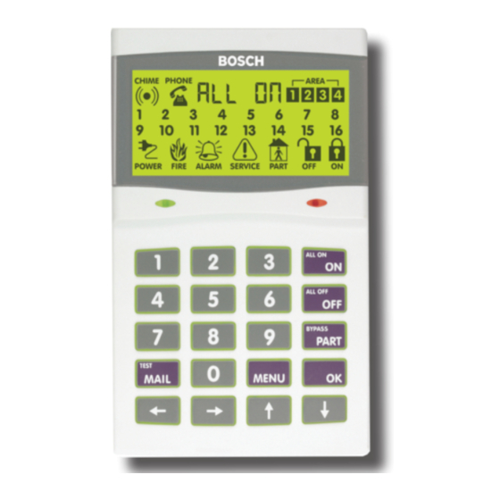 Bosch Solution 16 Plus User Manual