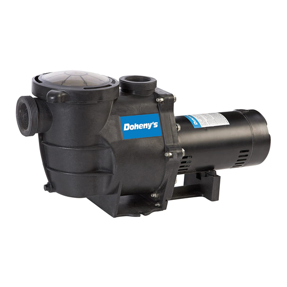 Doheny's 6578 Installation, Operation & Parts