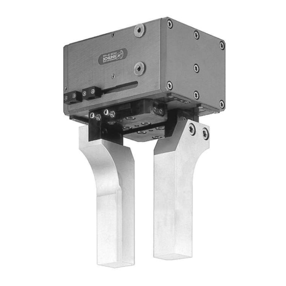 SCHUNK PFH Assembly And Operating Manual