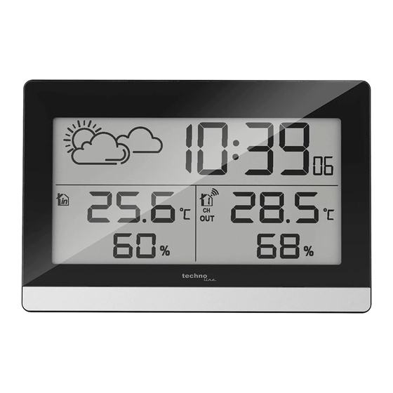 Technoline WS9255 Digital Weather Station Manuals