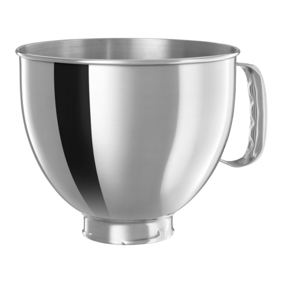 KitchenAid 5KSM5SSB Use & Care Manual