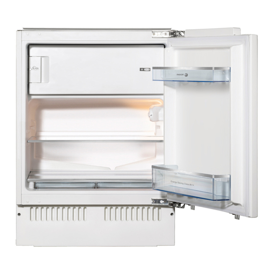 Fagor 3FIS-844 Built-in Refrigerator Manuals