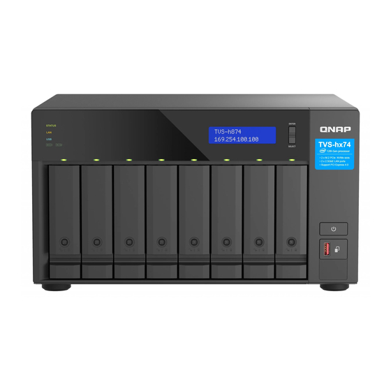 QNAP TVS-H874 Quick Installation Manual