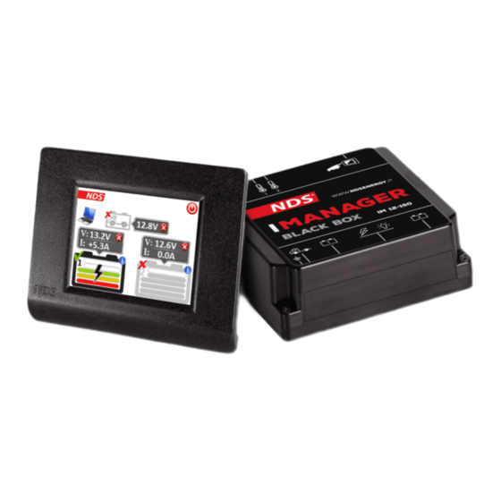 Dometic NDS IM12-150 Short Operating Manual