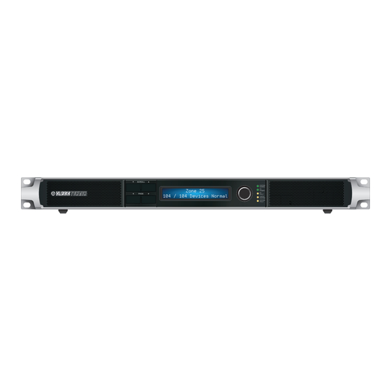 Klark Teknik SENTINEL SM1 Manuals