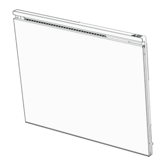 Intuis GLASSANCE E208113 Manuals