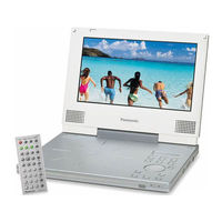 Panasonic PalmTheater DVD-LV70 Operating Instructions Manual