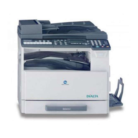 Konica Minolta DI1611 - TWAIN DRIVER Manual