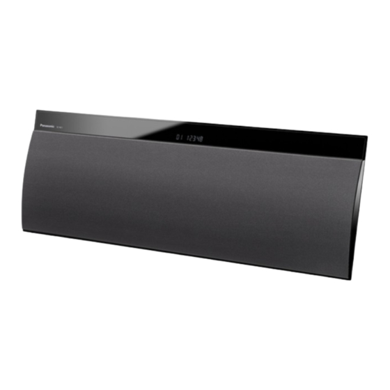 Panasonic SC-NE1 User Manual