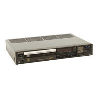 Sony CDP-302 Operating Instructions Manual