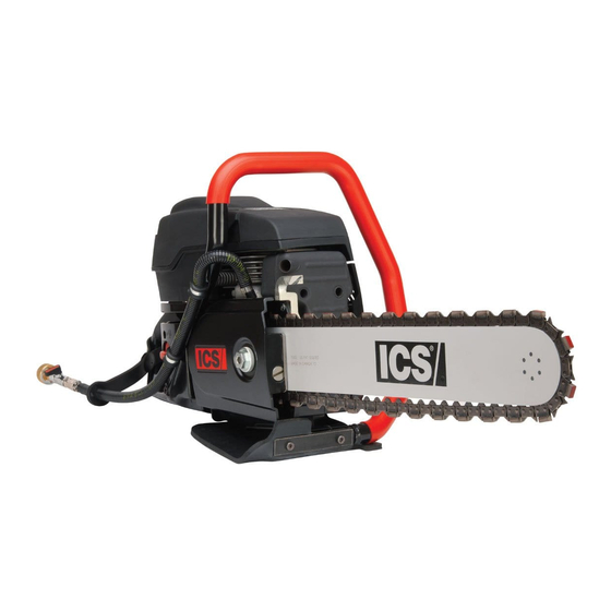 ICS 695GC/F4 Gas Chainsaw Manuals