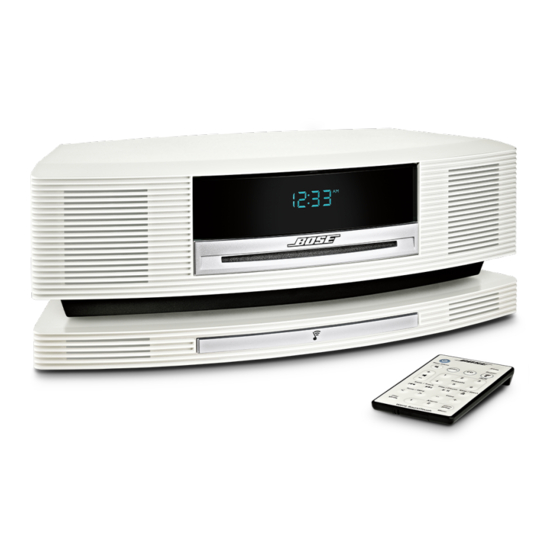 Bose Wave SoundTouch Owner's Manual